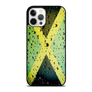 Jamaica Raindrop Style Flag - Jamaican Pride iPhone Case